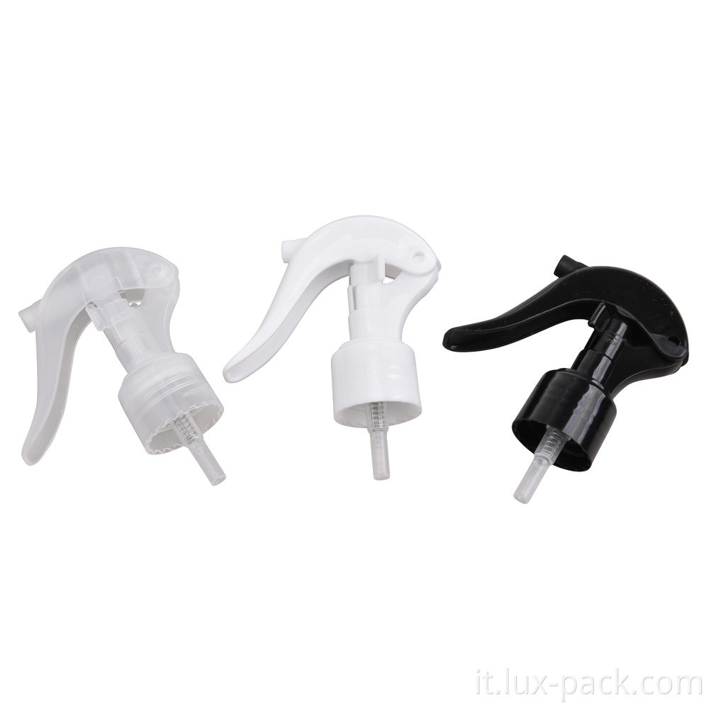 Mini grilletto a grilletto bottiglie giardino 24/410 in oro spruzzatore a grilletto